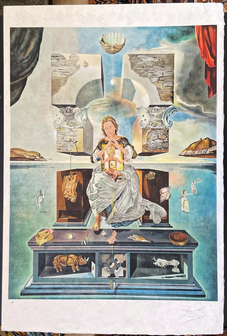 Salvador Dali...Gala the Madonna (1 of 4)