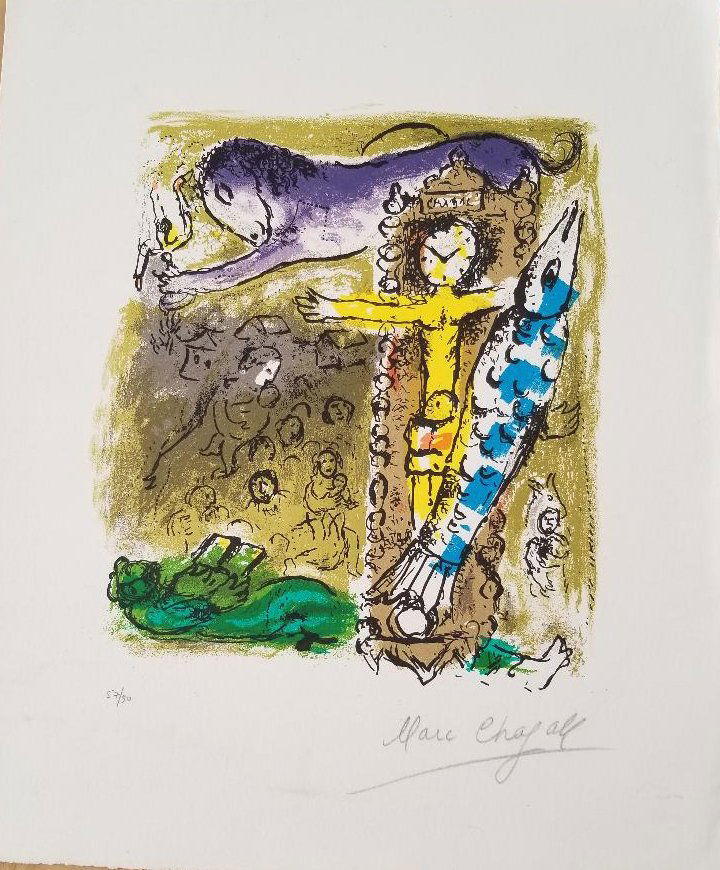Marc Chagall.... Christ as a Clock (1 of 1)