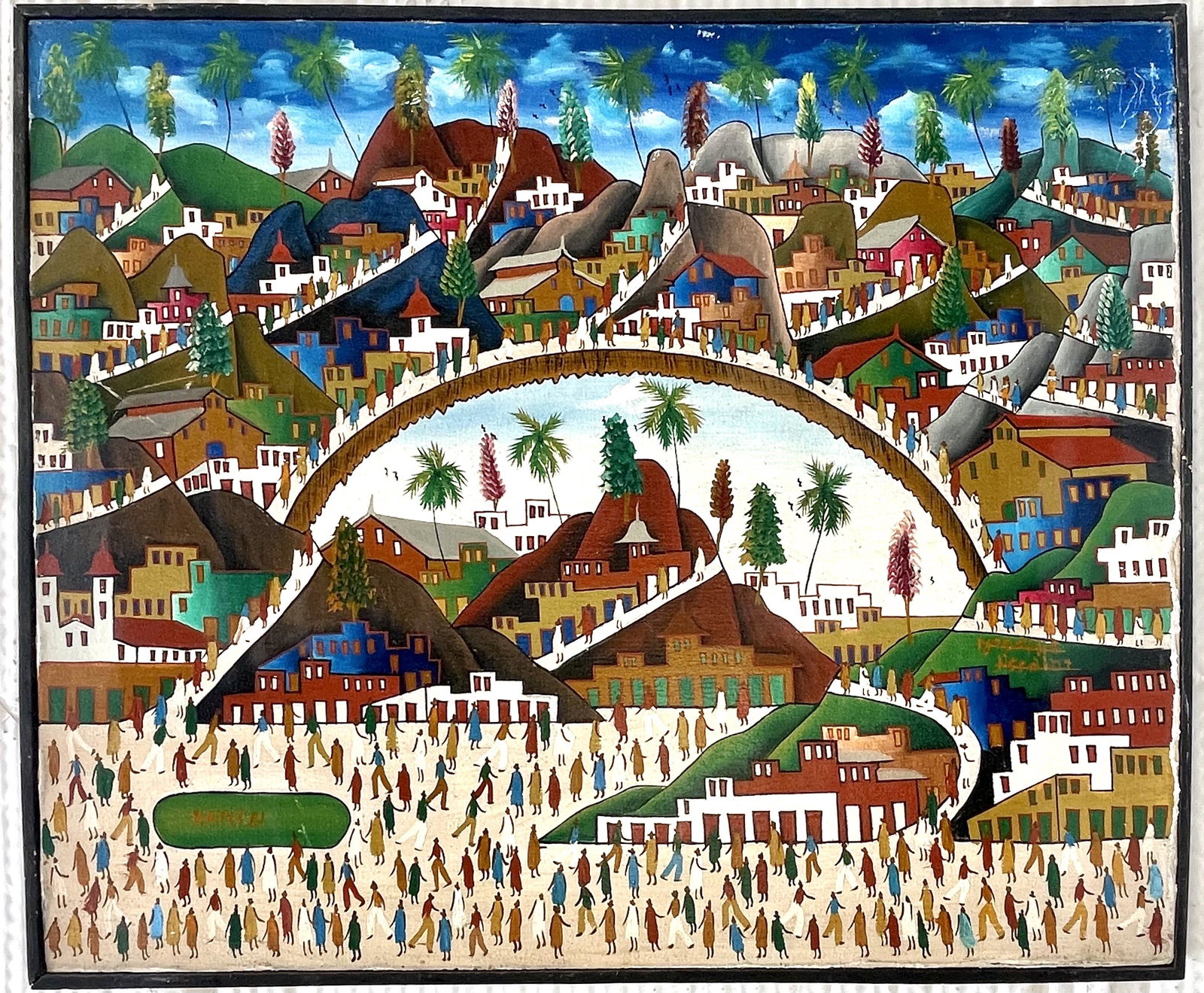 Haitian Artwork by Artist Josephat Tissaint (1 of 2)