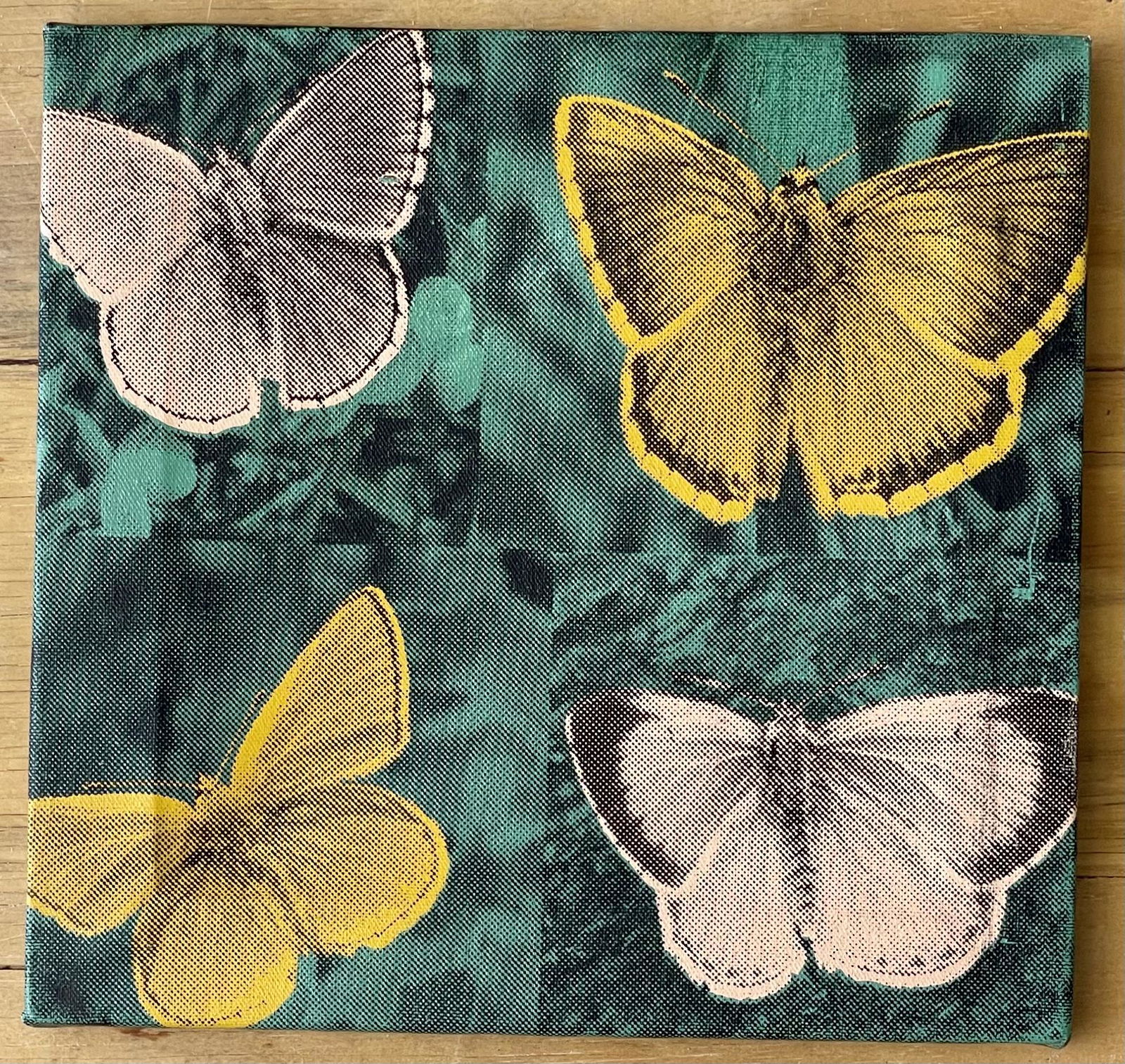 Butterflies, green by Steve Kaufman (1 of 1)