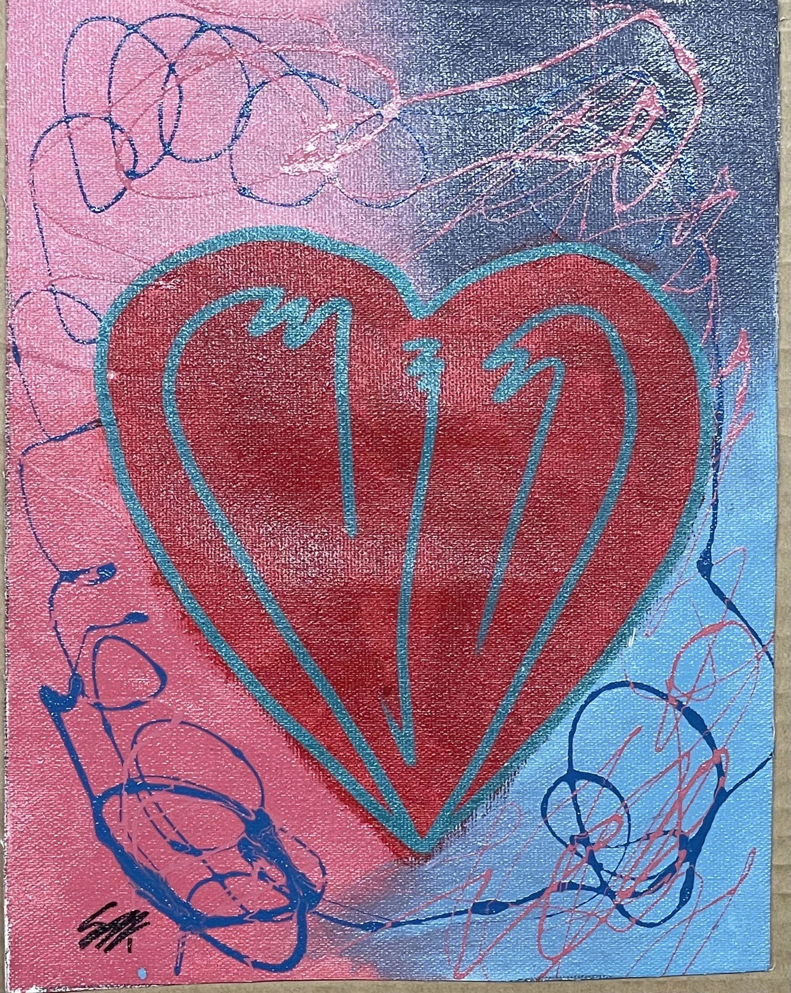 Kaufman Heart by Steve Kaufman (1 of 20)