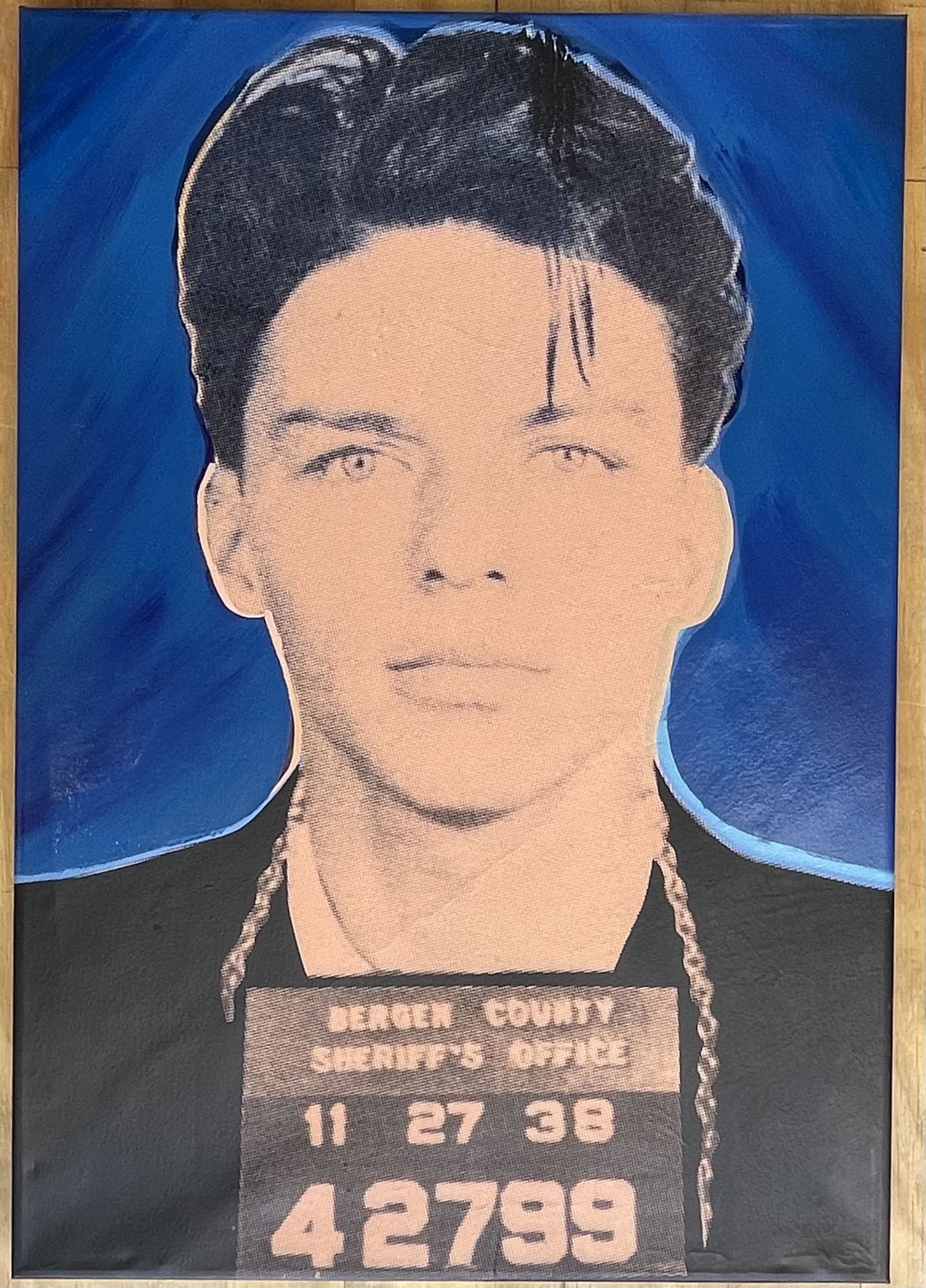 Frank Sinatra Mug Shot by Steve Kaufman (1 of 2)