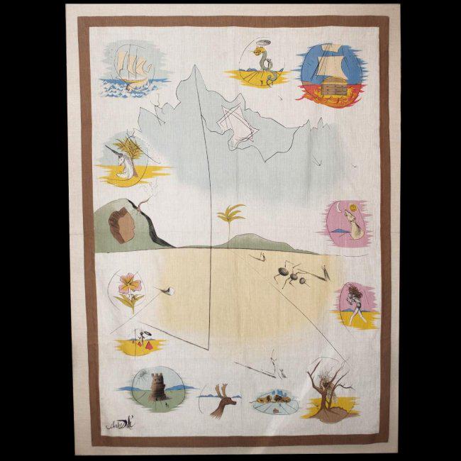Salvador Dali, Twelve Tribes Tapestry (1 of 1)