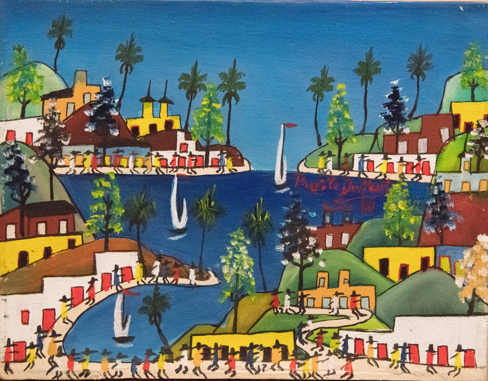 Untitled Haitian Painting by Prefete Duffaut (1 of 1)