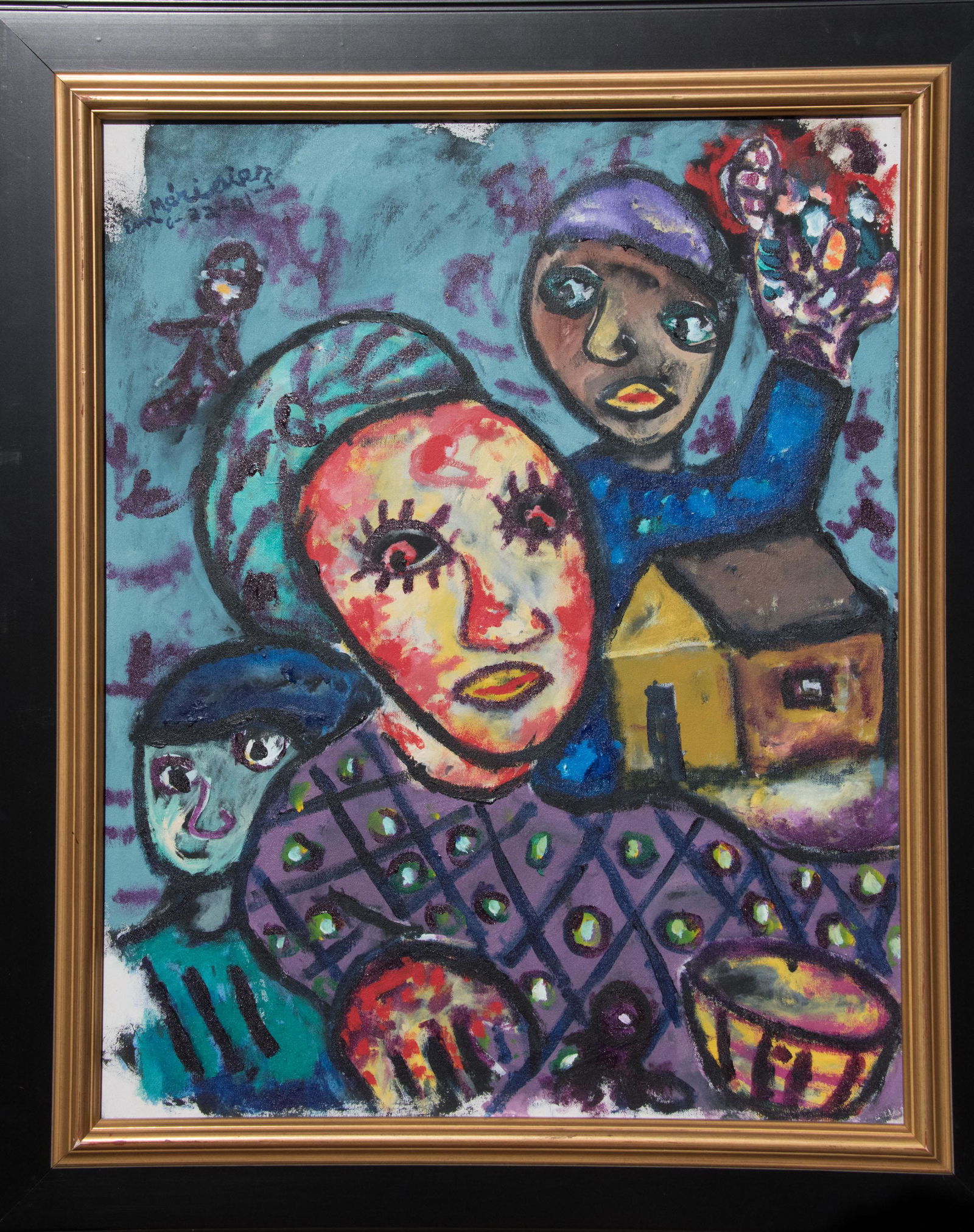 Haitian Painting by Emmanuel Merisier (1 of 1)
