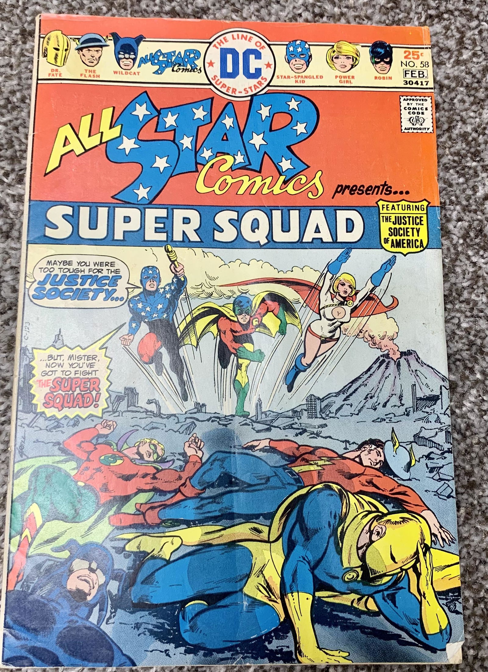 All Star Comics Comic Book Iss 58 1940 (1 of 1)