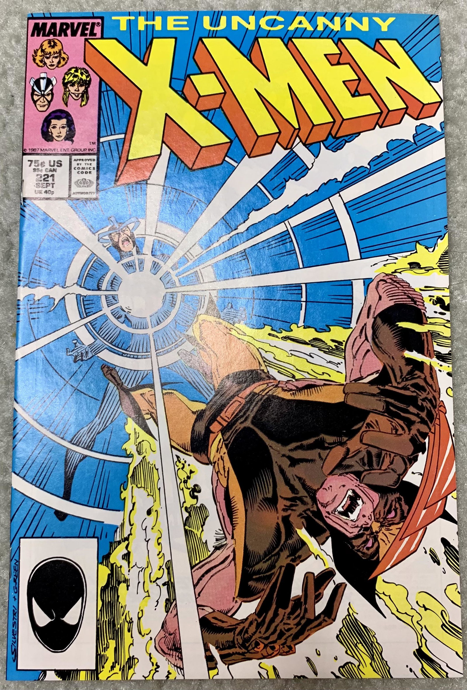 The Uncanny X–Men Comic Book Iss 221 1978 (1 of 3)