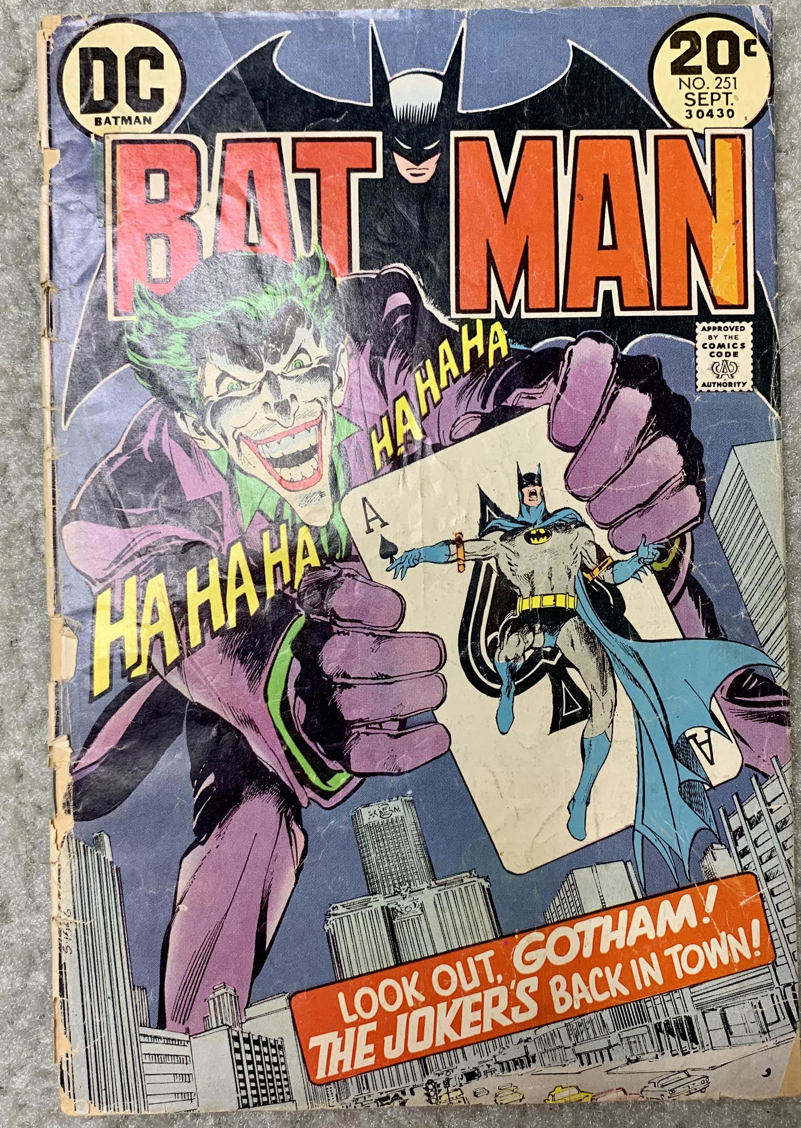 Batman Comic Book Iss 251 1940 (1 of 3)