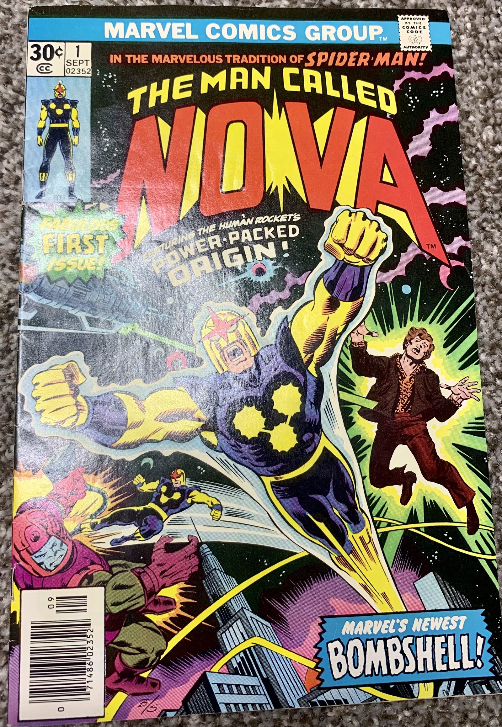 Nova Comic Book Iss 1 1976 (1 of 3)