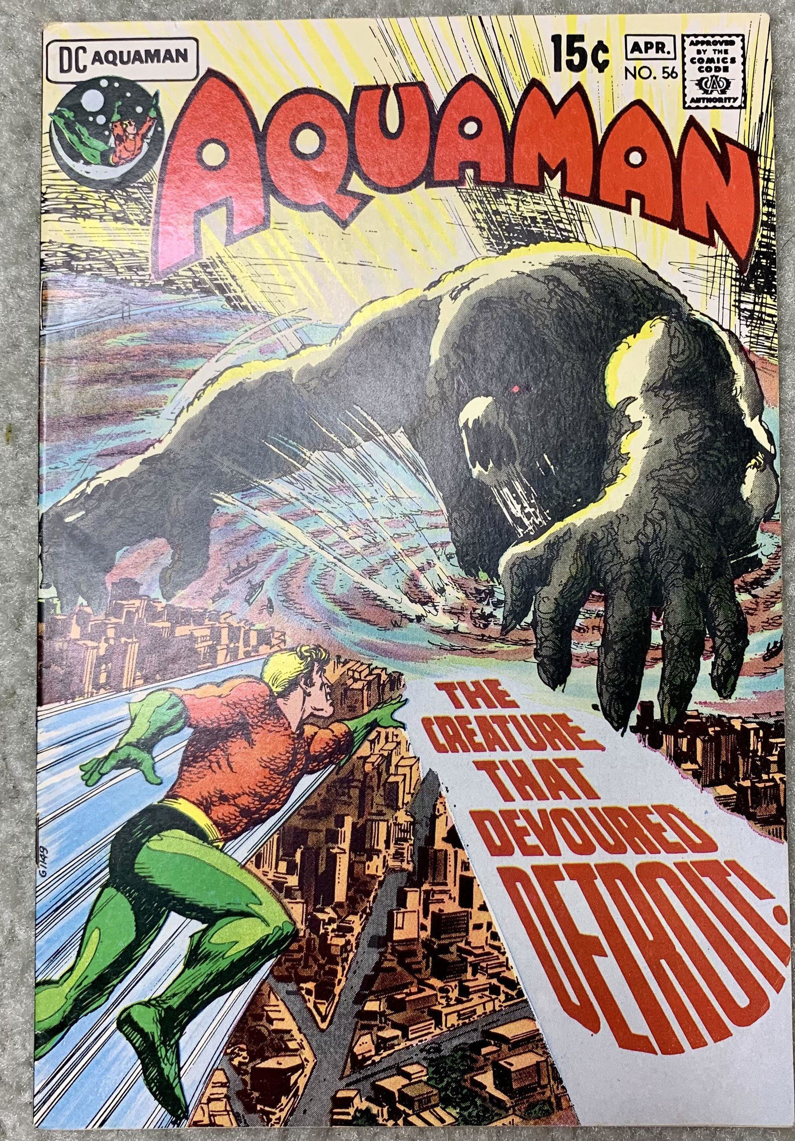 Aquaman Comic Book Iss 56 1962 (1 of 3)