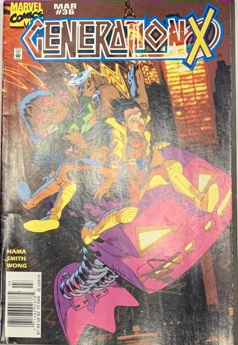 Signed Generation X Comic Book Iss 36 1994 (1 of 3)