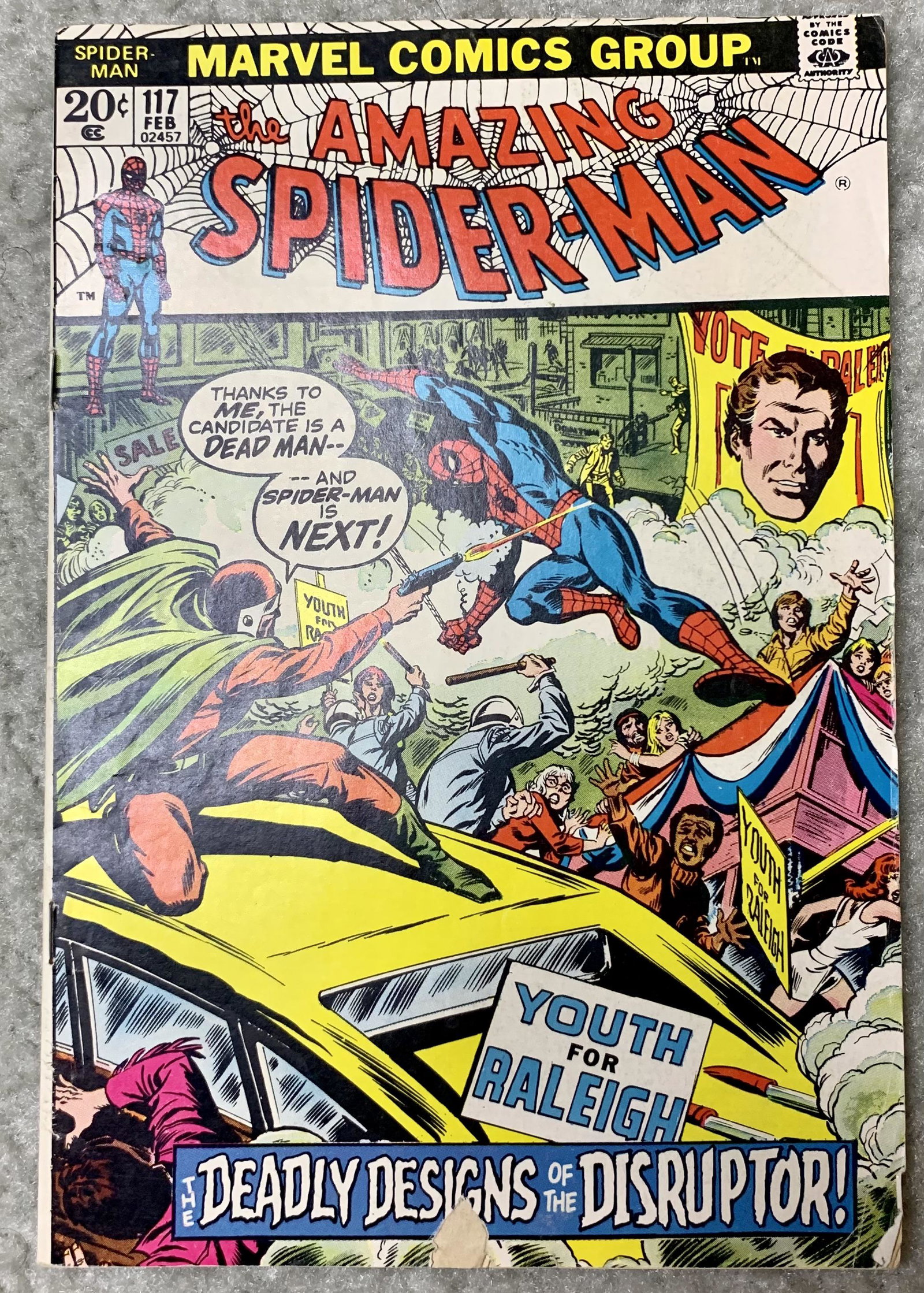 The Amazing Spider–Man Comic Book Iss 117 1963 (1 of 3)