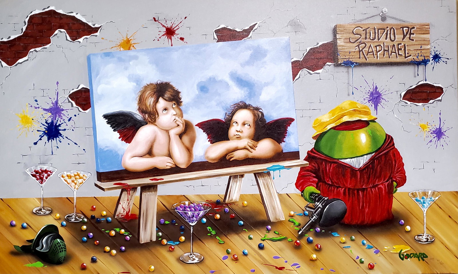 Card Shark by Michael Godard (1 of 3)