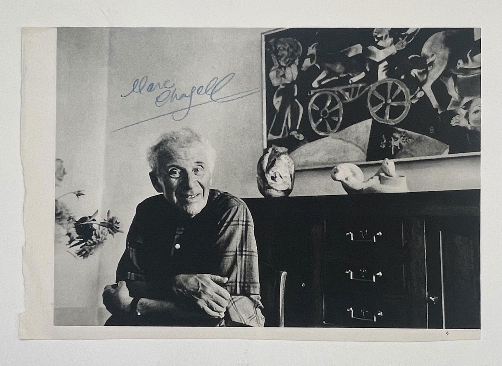 Photograph of Marc Chagall (1 of 2)