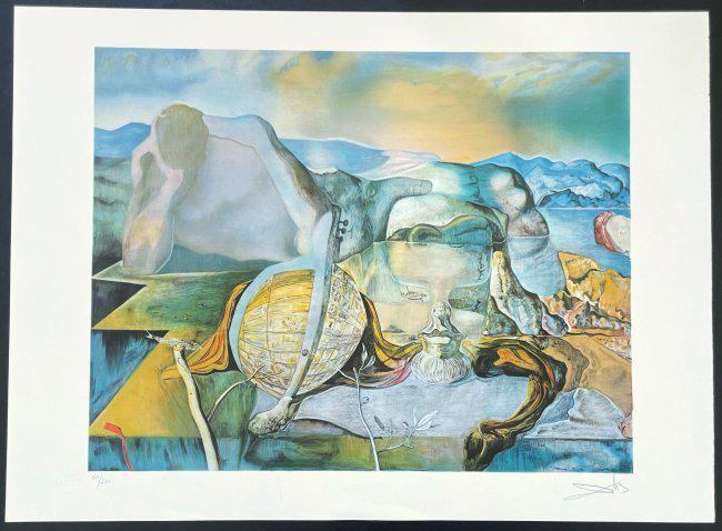 Infinity Enigma by Salvador Dali: Infinity Enigma by Salvador Dali This fine art print is beautiful but unverified, it is consistent with other known examples. Sold as is. Unknown original origin, unknown authenticity. Salvador Dali w