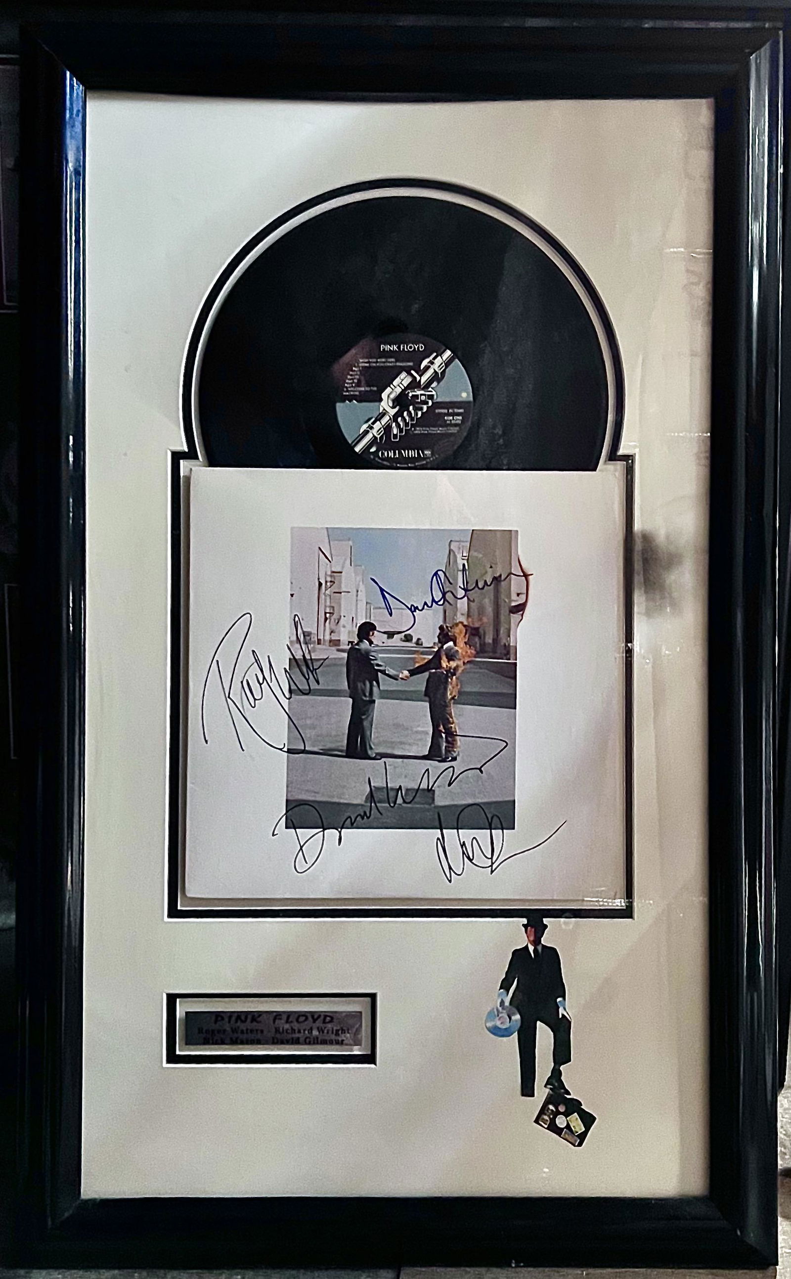 Signed Pink Floyd Wish You Were Here Plaque (1 of 3)