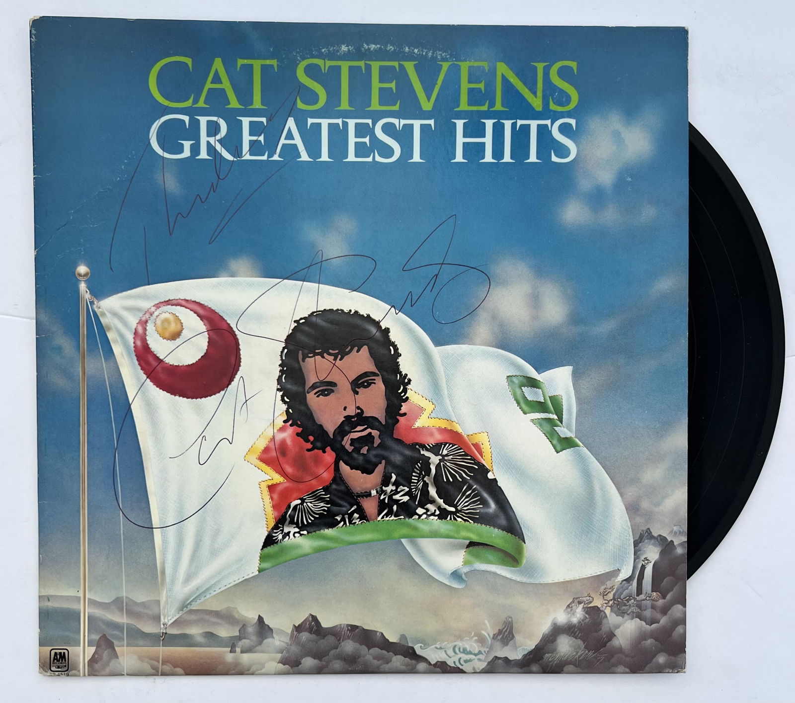 Signed Cat Stevens Greatest Hits Record (1 of 2)