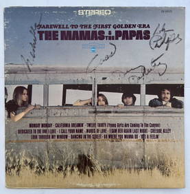 Michelle Phillips Signed Mamas And The Papas Farewell to the First Golden Era Album COA Proof Autographed Vinyl Record Michelle Phillips Signed Mamas And The Papas Farewell to the First Golden Era Album COA Proof Autographed Vinyl Record