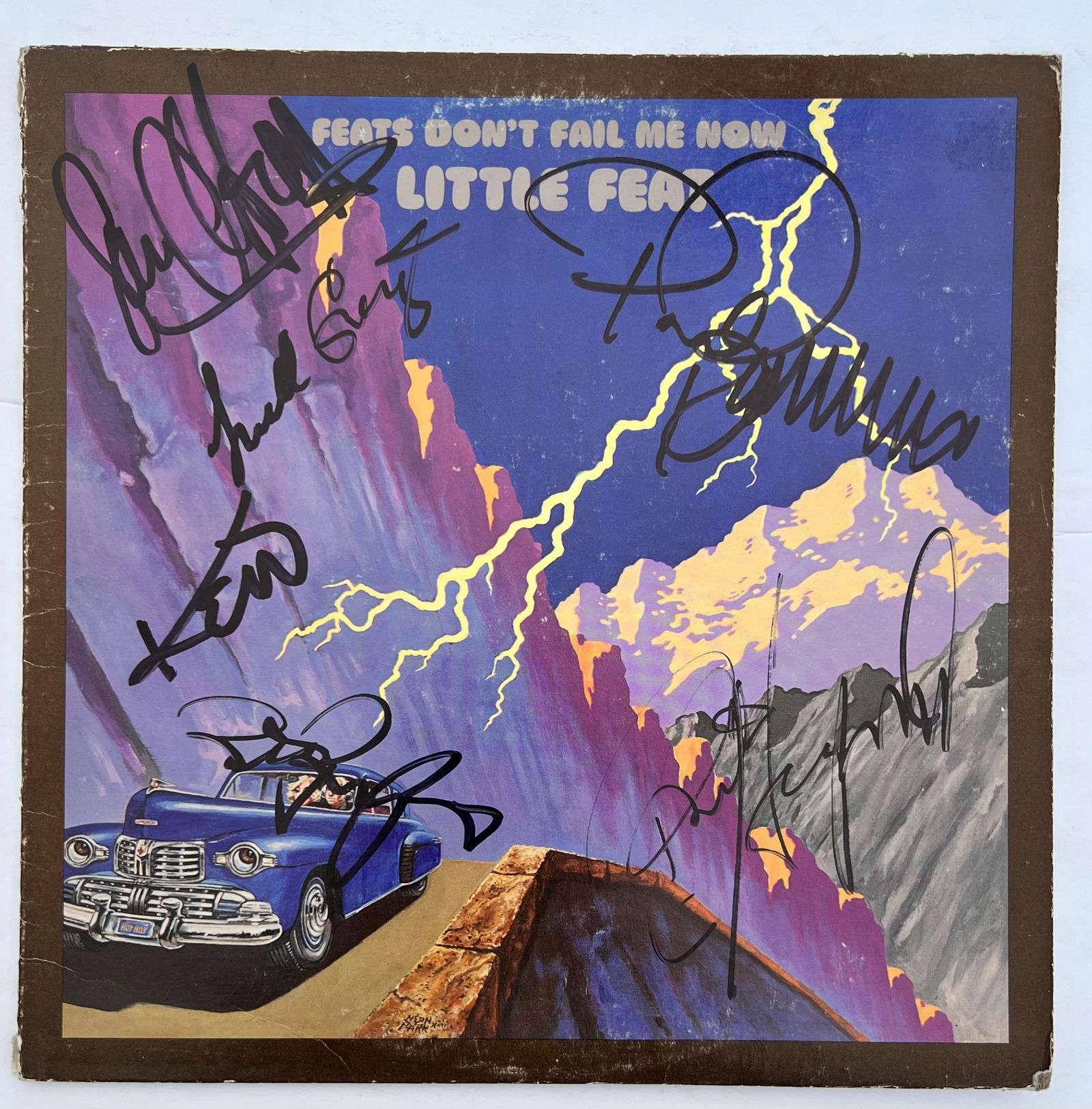 Signed Little Feat Dont Fail Me Now Cover (1 of 2)