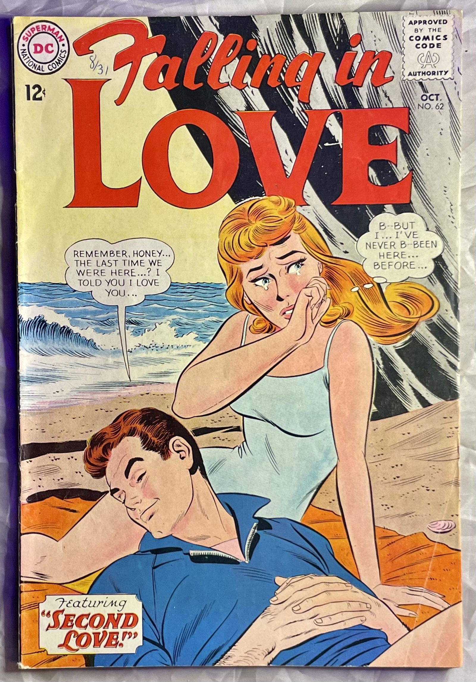 Falling in Love Comic Book Iss 62 1955 (1 of 3)