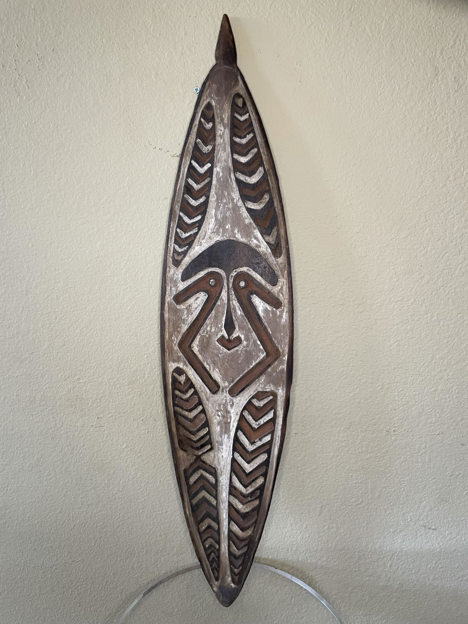 Original New Guinea Item, Carved Figure (1 of 2)