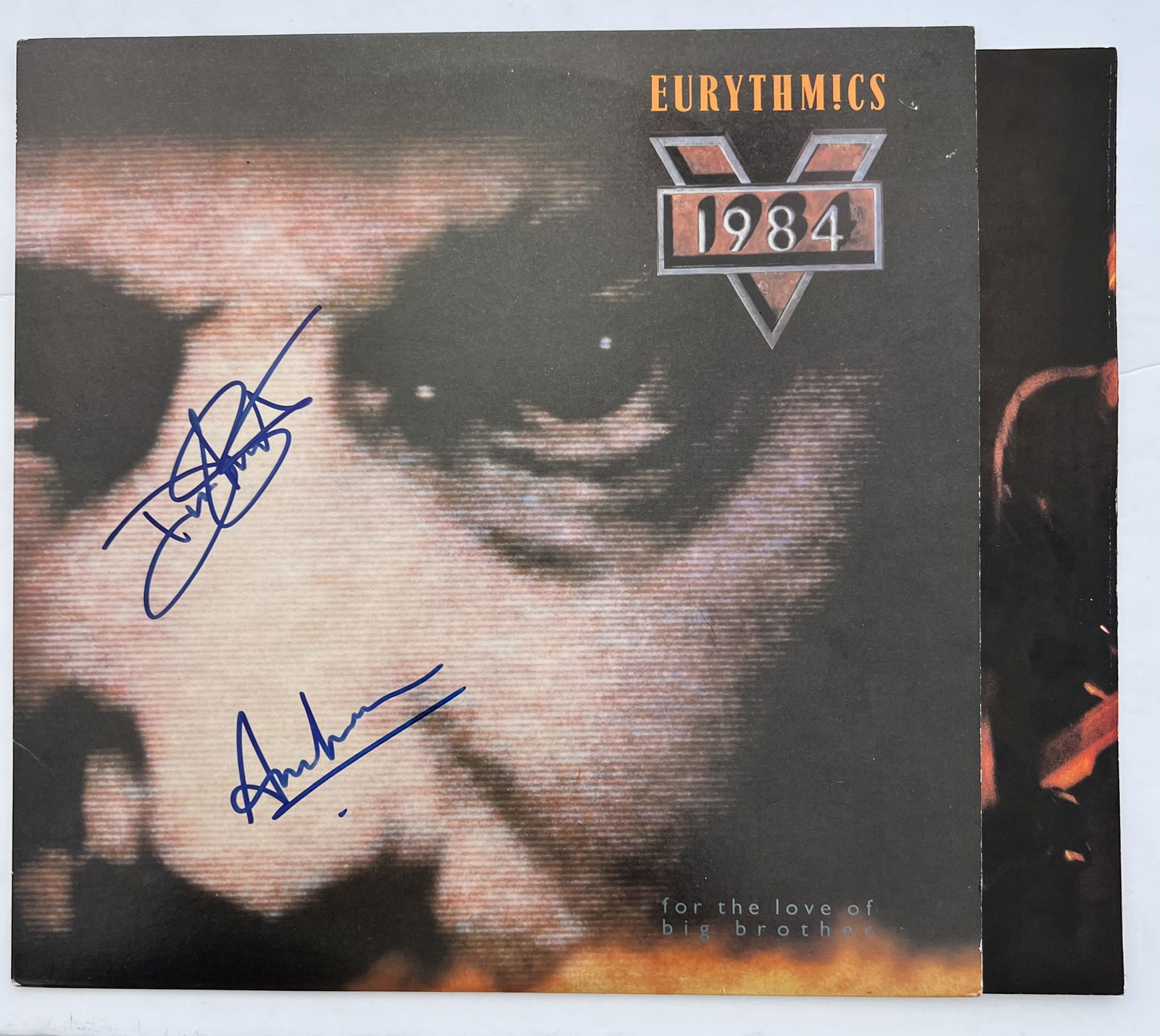 Signed Eurythmics 1984 Album Record (1 of 2)