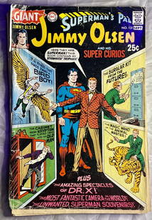Superman's Pal Jimmy Olsen Comic Book Iss 131 1954: Superman's Pal Jimmy Olsen Comic Book Iss 131 1954 Published By DC Comics. Original Cover Price .25 Cover Art By Murphy Anderson. Originated from The Steve Kaufman Estate. See Images for