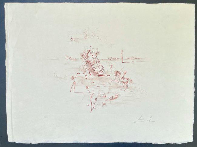 Cosmic Cavalier Print by Salvador Dali (1 of 3)