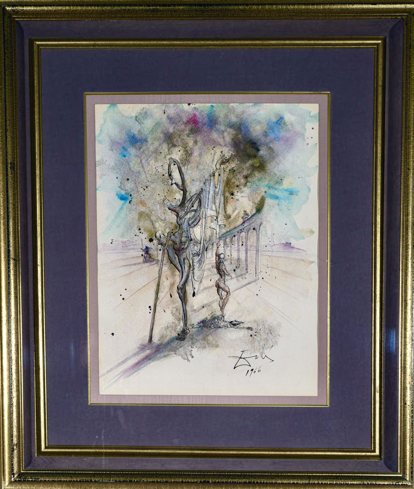 Authenticated Original Painting by Dali May 22, 2022 Icon Fine Arts