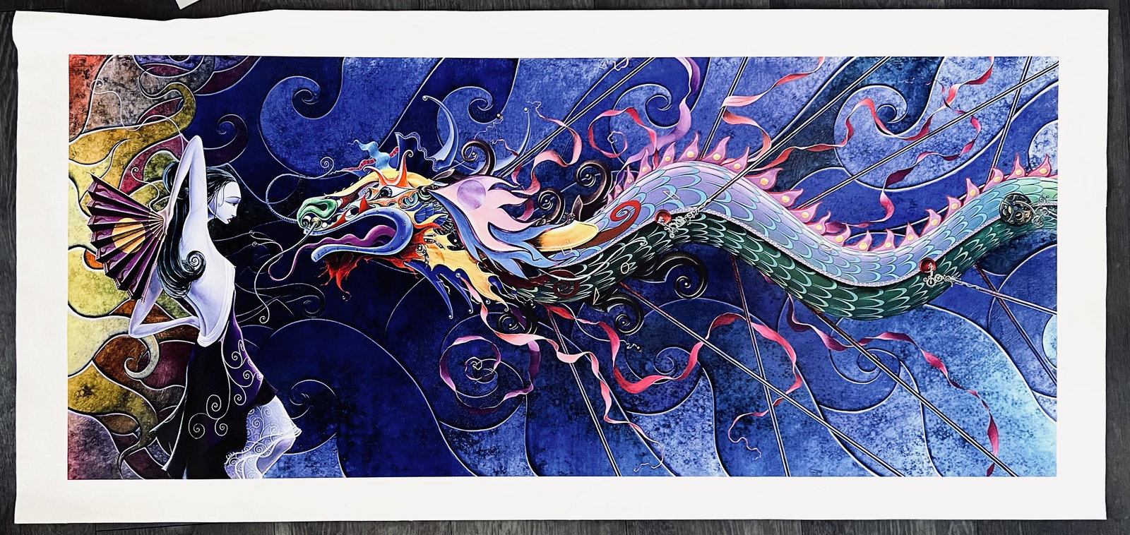 Pretenders by Tim Cantor: Pretenders by Tim Cantoris an artist enhanced giclee signed by the artist. Inspired by the technical virtuosity of the classical masters and his own contemporary imagination, impassioned by the love t