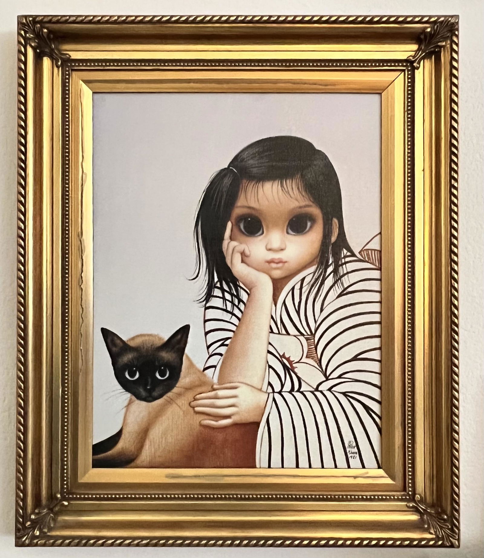 Ladies in Waiting by Margaret Keane (1 of 2)