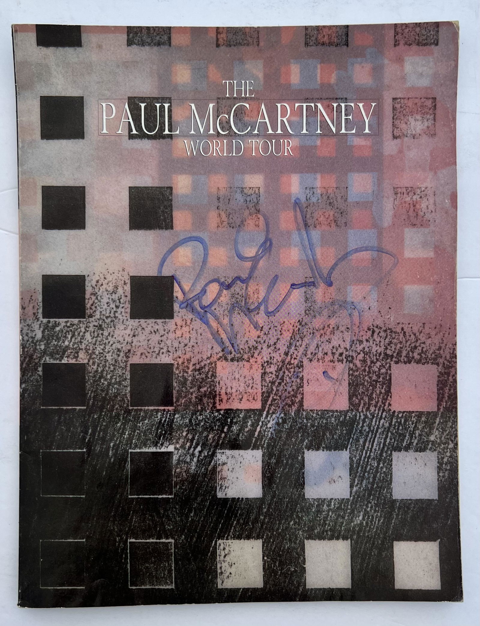 Signed Paul McCartney World Tour Book (1 of 2)
