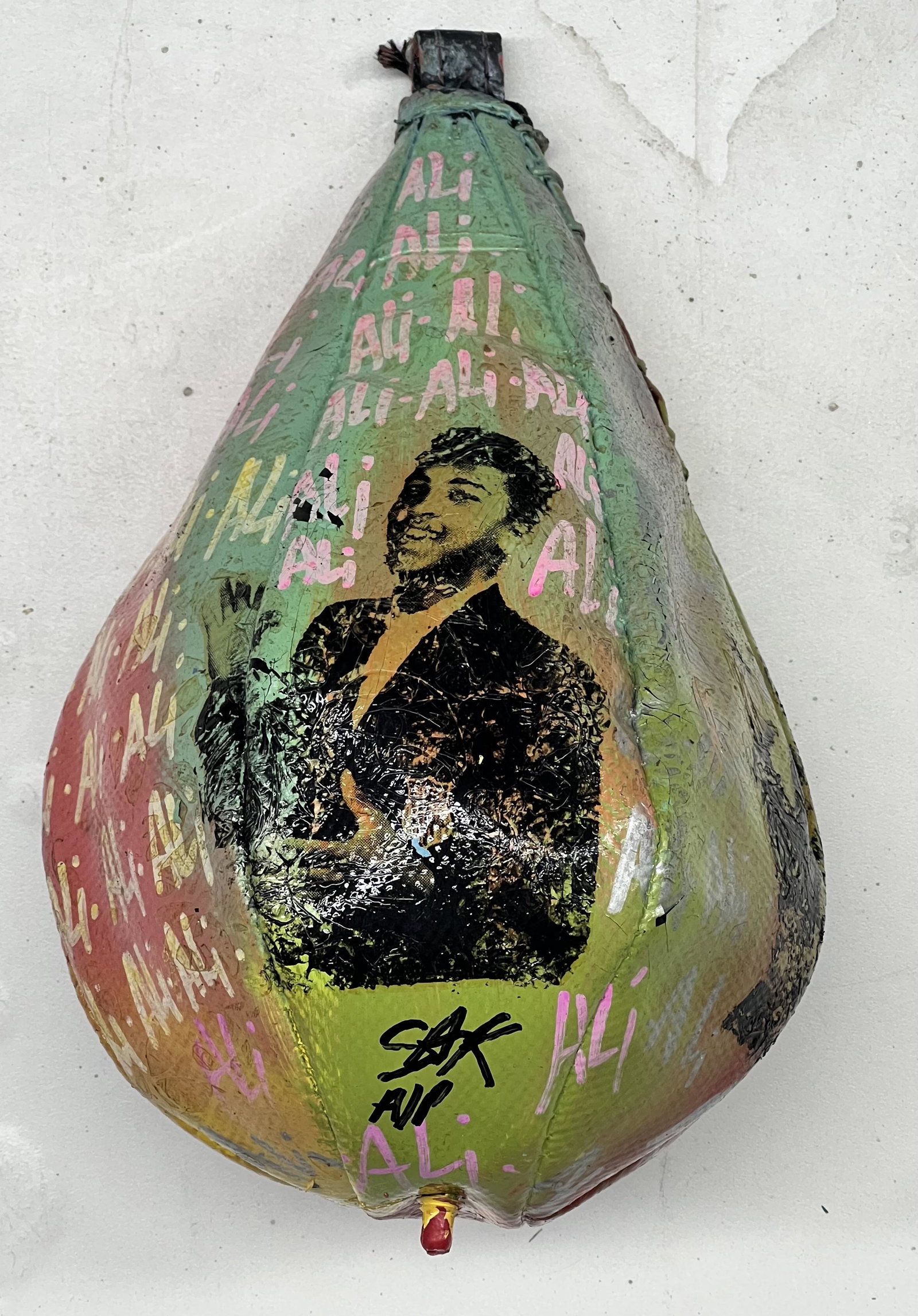 Mohammid Ali Speed Bag AP by Steve Kaufman (1 of 3)