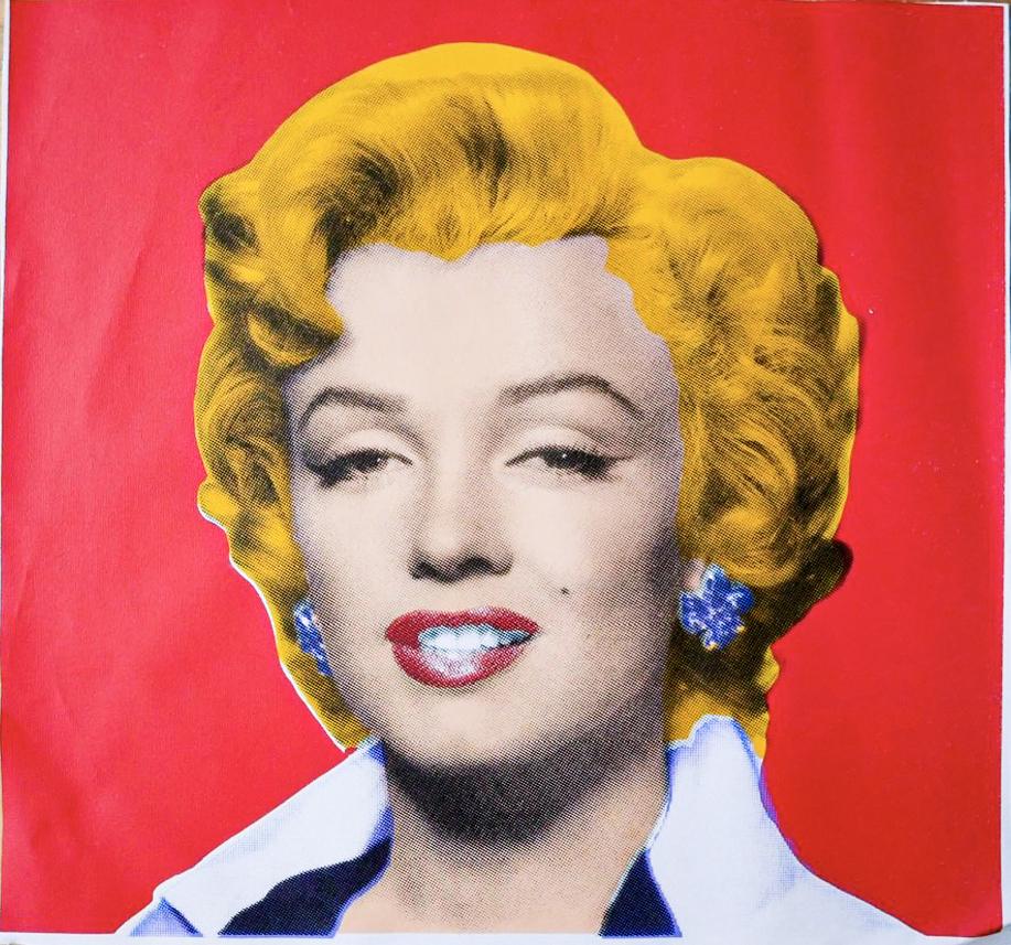 Marilyn Bright by Steve Kaufman (1 of 1)