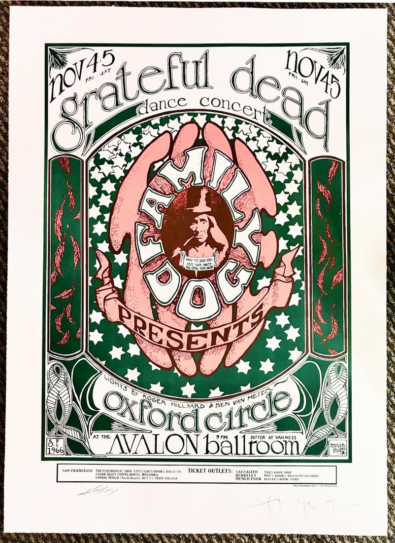 Grateful Dead Oxford Circle by Stanley Mouse (1 of 1)