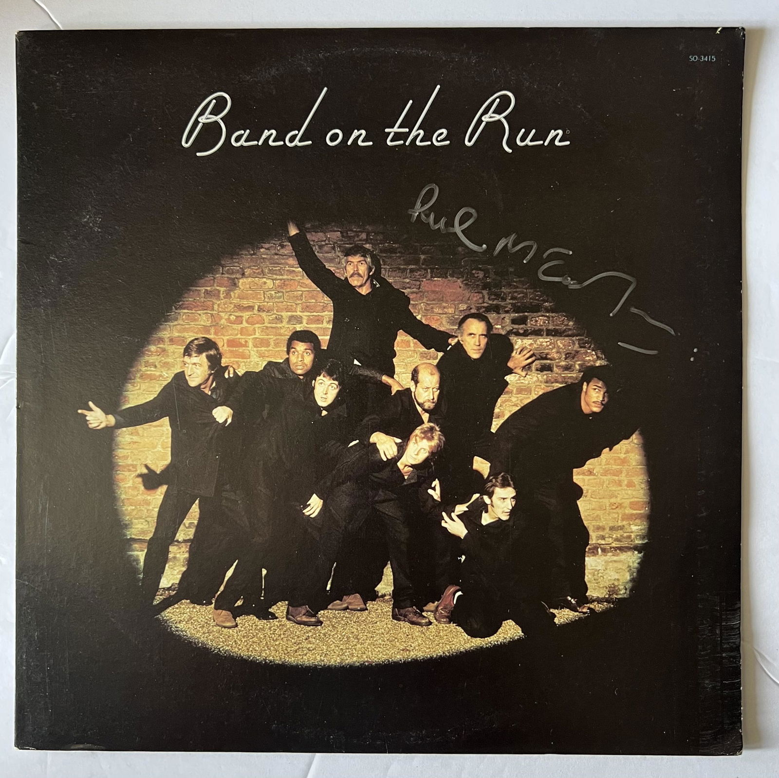 Signed Band On The Run Album Cover (1 of 2)