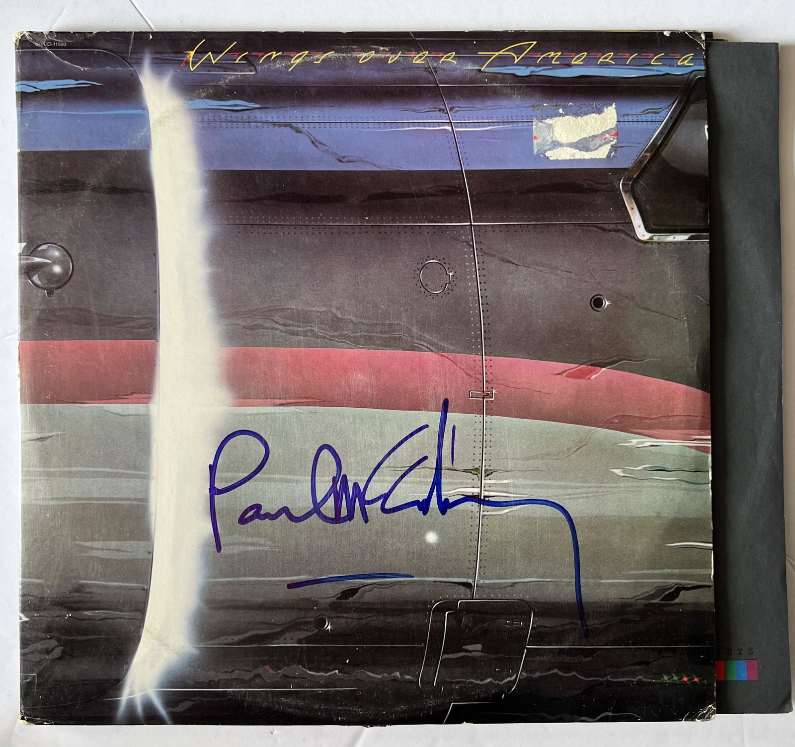 Signed Paul McCartney Wings Over America LP (1 of 3)