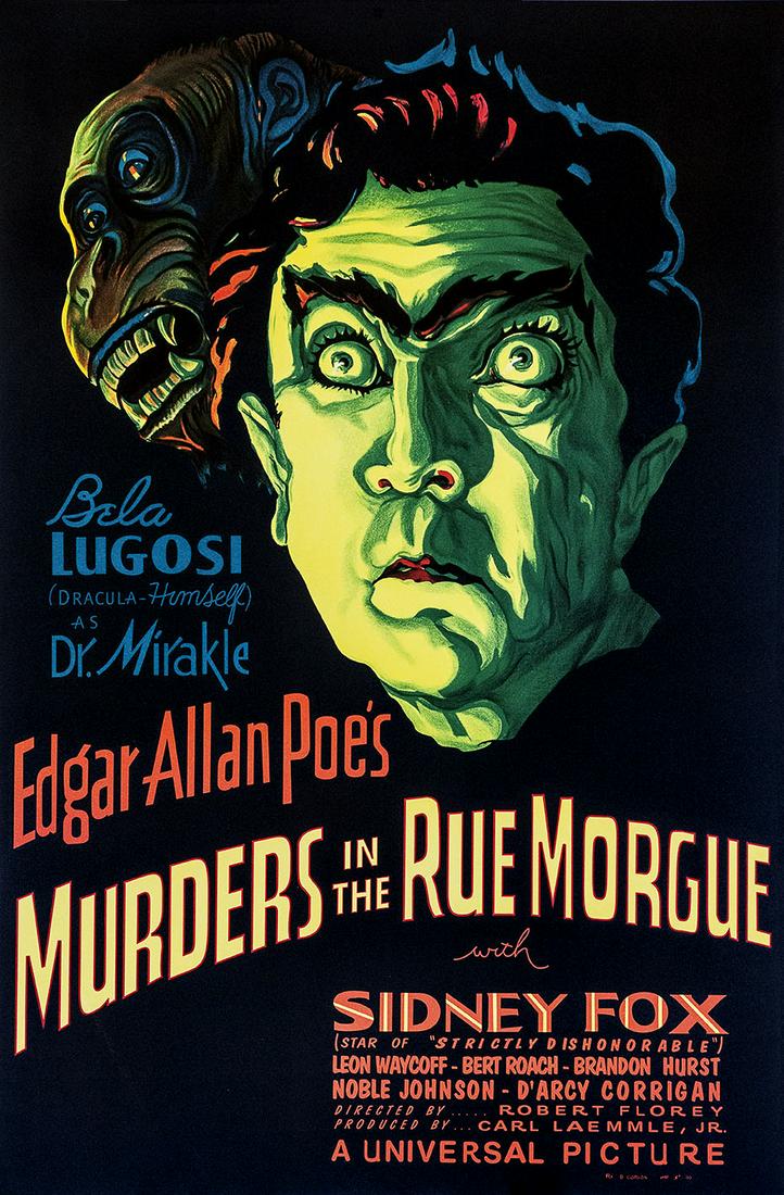 Murders in the Rue Morgue 1932 Movie Poster Lithograph (1 of 1)