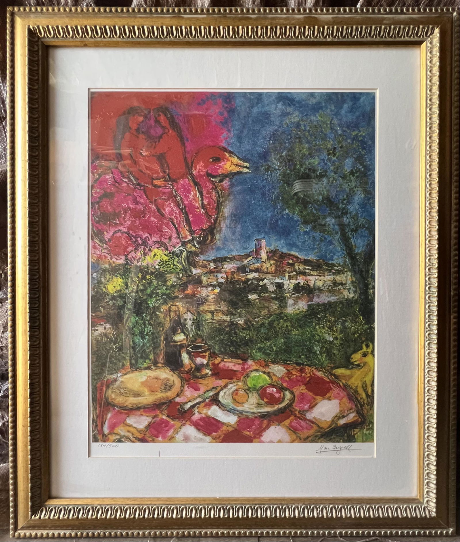 The Picnic by Marc Chagall (1 of 3)