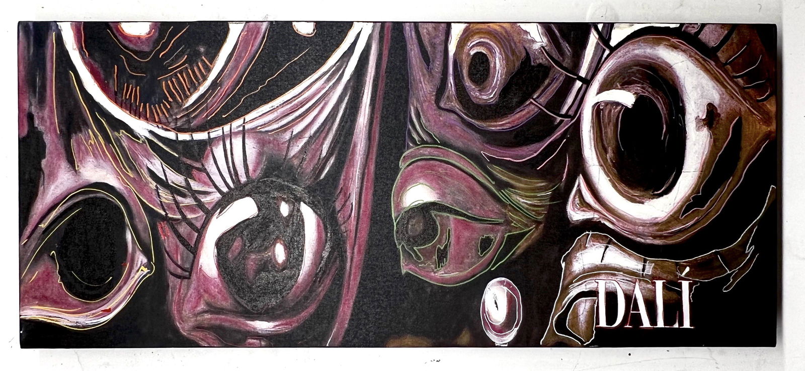 The Eyes of Dali by Steve Kaufman (1 of 2)