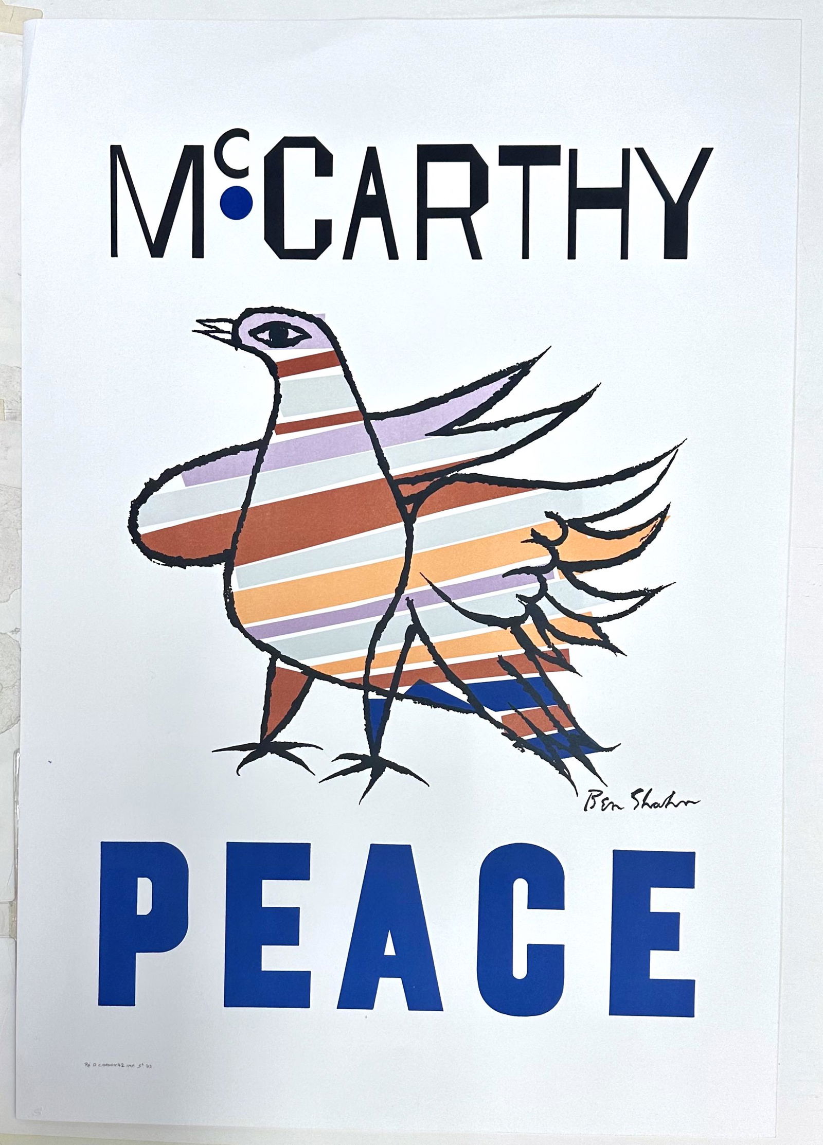 McCarthy Peace by Ben Shahn (1 of 1)