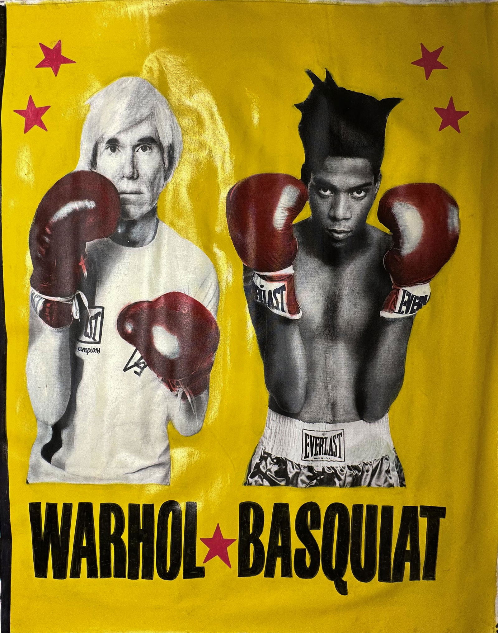 Warhol and Basquiat by Steve Kaufman (1 of 1)
