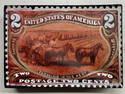Farming In The West 2 Cents by Steve Kaufman SAK
