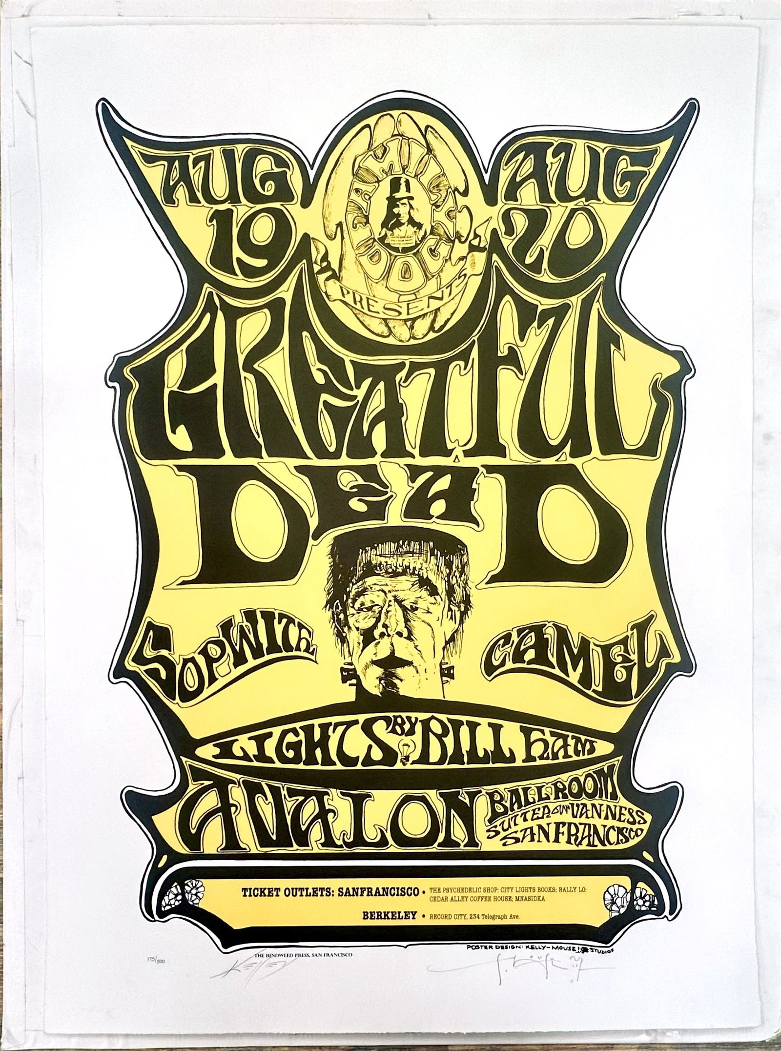 Frankenstein Grateful Dead by Stanley Mouse (1 of 1)