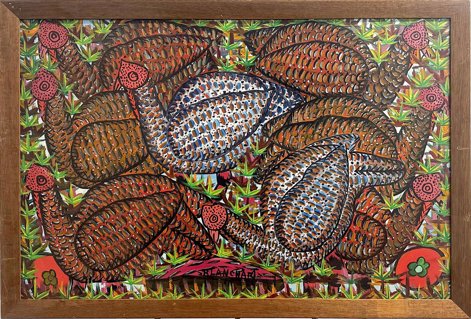 Original Turkey Over Painting by Sisson Blanchard (1 of 3)