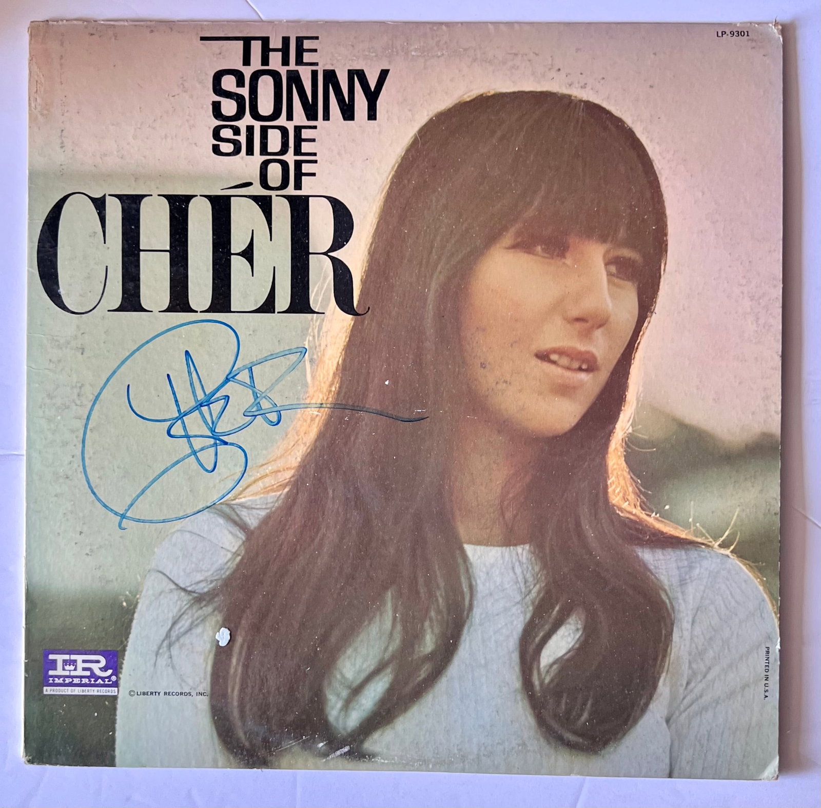 Signed The Sonny Side of Cher LP (1 of 3)