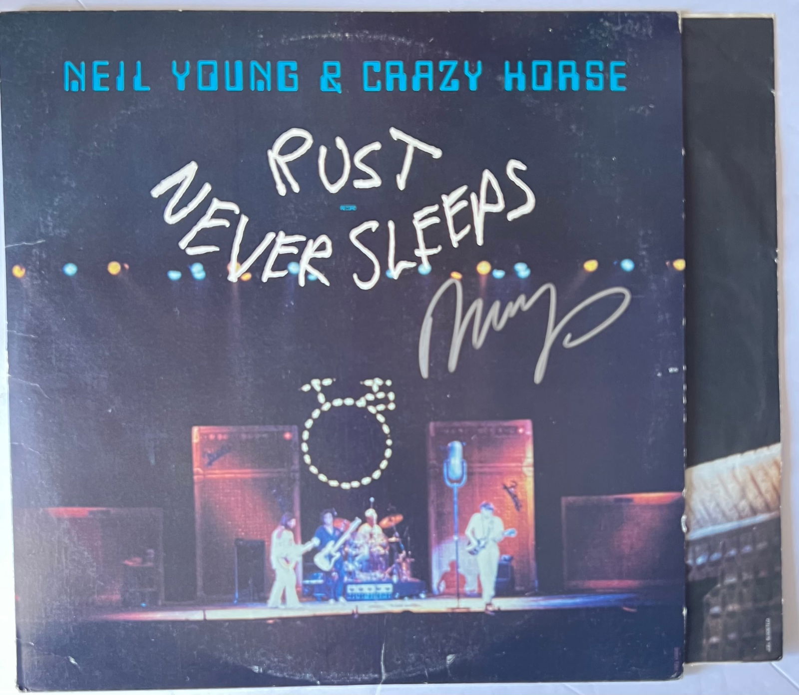 Signed Neil Young & Crazy Horse Album LP (1 of 2)