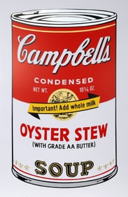 Oyster Stew, Soup Can Series 2 by Andy Warhol