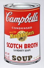 Scotch Broth, Soup Can Series 2 by Andy Warhol