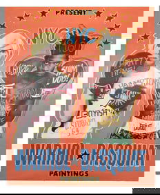 Warhol and Basquiat by Steve Kaufman